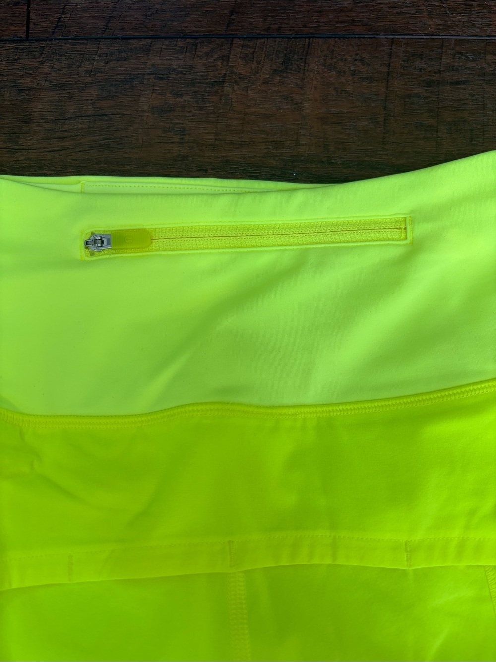 Lululemon Neon Yellow Athletic Shorts - Picture 4 of 6